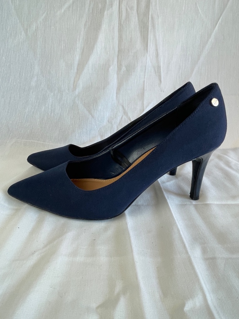 Calvin Klein navy blue pumps